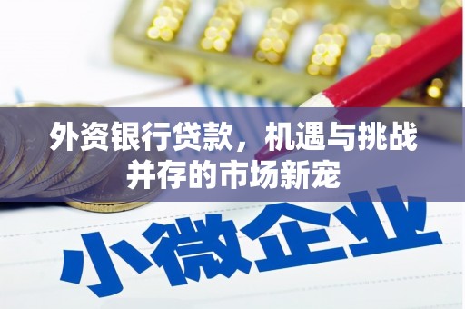 三地门外资银行贷款，机遇与挑战并存的市场新宠