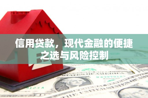 梁山信用贷款，现代金融的便捷之选与风险控制