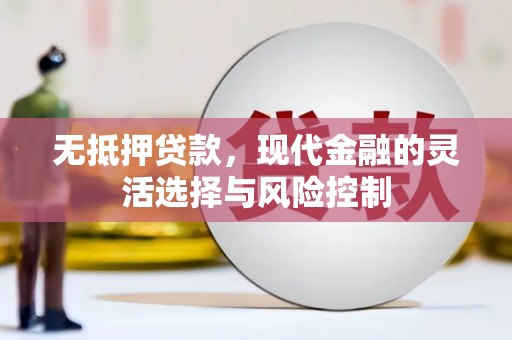 宣化无抵押贷款，现代金融的灵活选择与风险控制