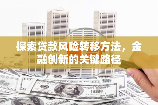 乐都探索贷款风险转移方法，金融创新的关键路径