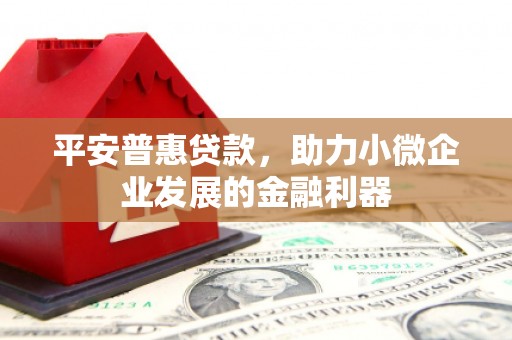 鱼台平安普惠贷款，助力小微企业发展的金融利器