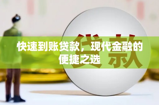津市快速到账贷款，现代金融的便捷之选