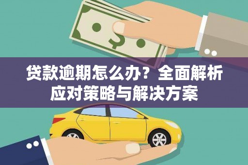 阿莲贷款逾期怎么办？全面解析应对策略与解决方案