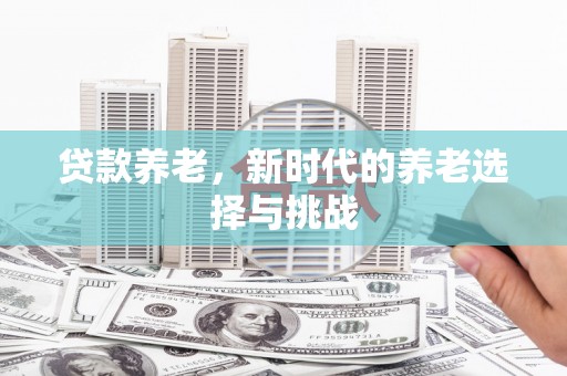 大湖贷款养老，新时代的养老选择与挑战