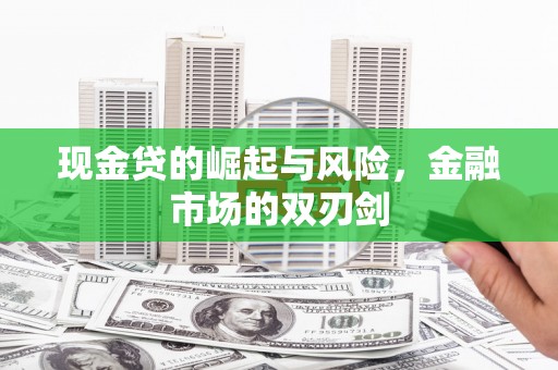 汐止现金贷的崛起与风险，金融市场的双刃剑