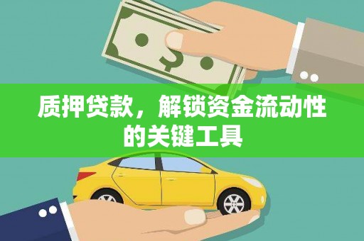 三元质押贷款，解锁资金流动性的关键工具