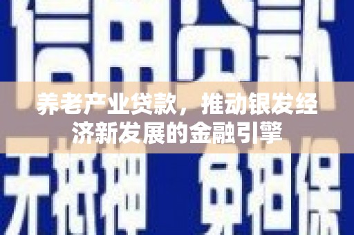 大朗养老产业贷款，推动银发经济新发展的金融引擎