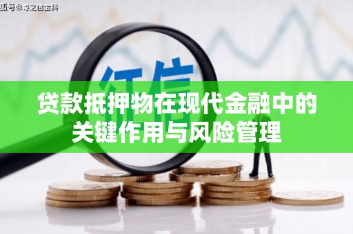 浈江贷款抵押物在现代金融中的关键作用与风险管理