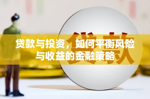 瑞穗贷款与投资，如何平衡风险与收益的金融策略