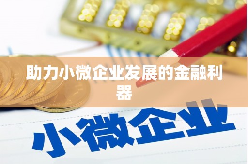 花莲助力小微企业发展的金融利器