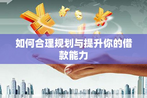 宁夏如何合理规划与提升你的借款能力