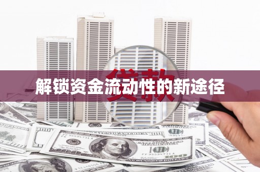 海州解锁资金流动性的新途径